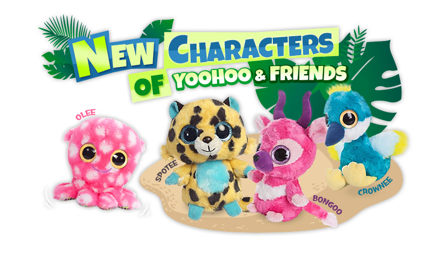 yoohoo friends stuffed animals